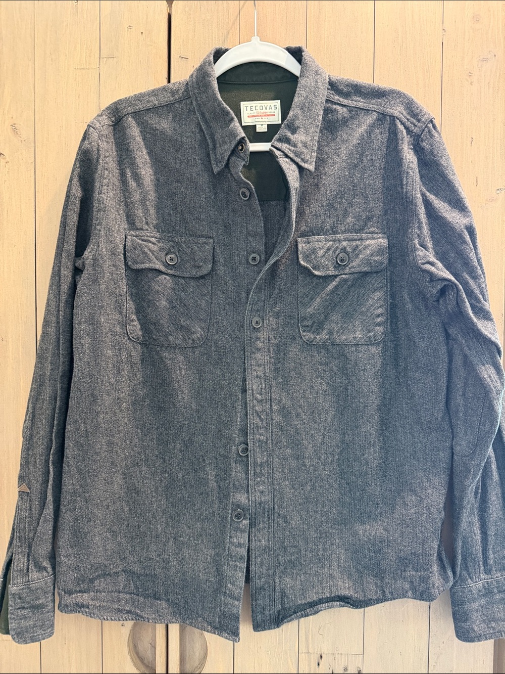 Tecovas Charcoal Button-Up Shirt